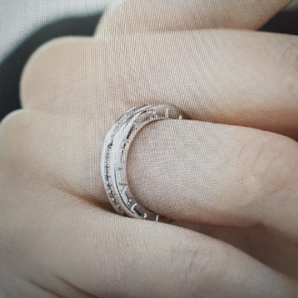 Bvlgari 18k White Gold Diamond Ring designer size 48. Size 4.25 - Picture 7 of 7